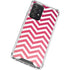 Pink Chevron Galaxy A72 5G Clear Case
